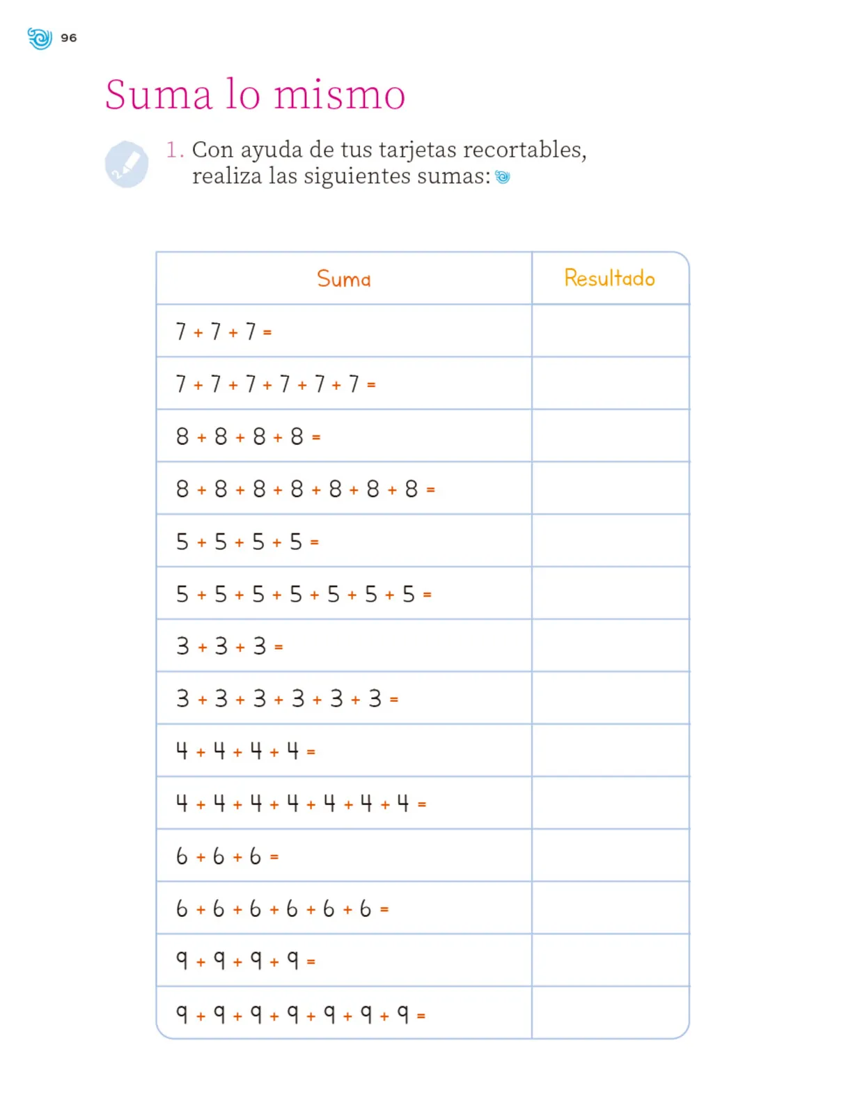 Miniatura página 97 de Múltiples lenguajes. Trazos y números.   Libro de Educación Primaria Grado 1°  Ciclo Escolar 2025 - 2026