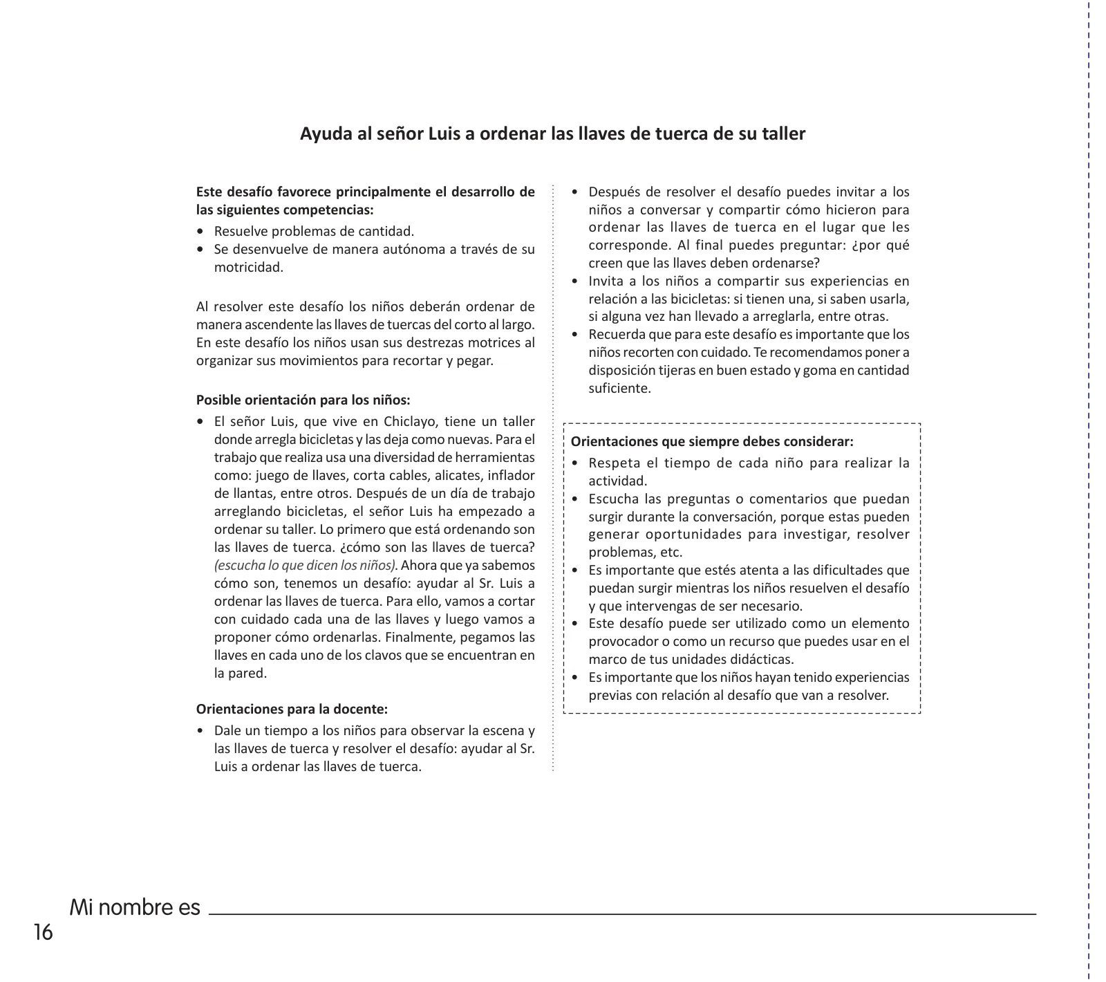 Miniatura página 18 de Crea, resuelve y aprende. Material impreso para niñas y niños de 4 años · 2024