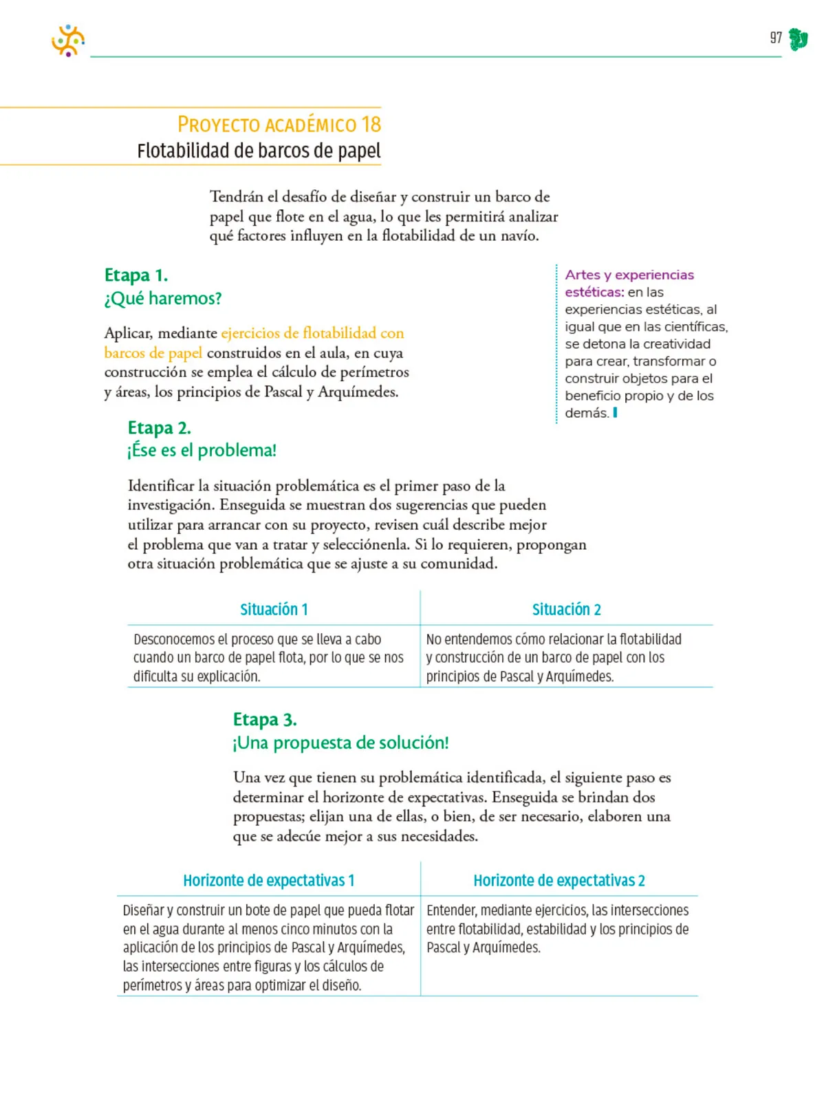 Página 98 de Colección Sk´asolil. Nuestro libro de Proyectos. Tomo II. Libro de Educación Telesecundaria Grado 2° Ciclo Escolar 2025 - 2026