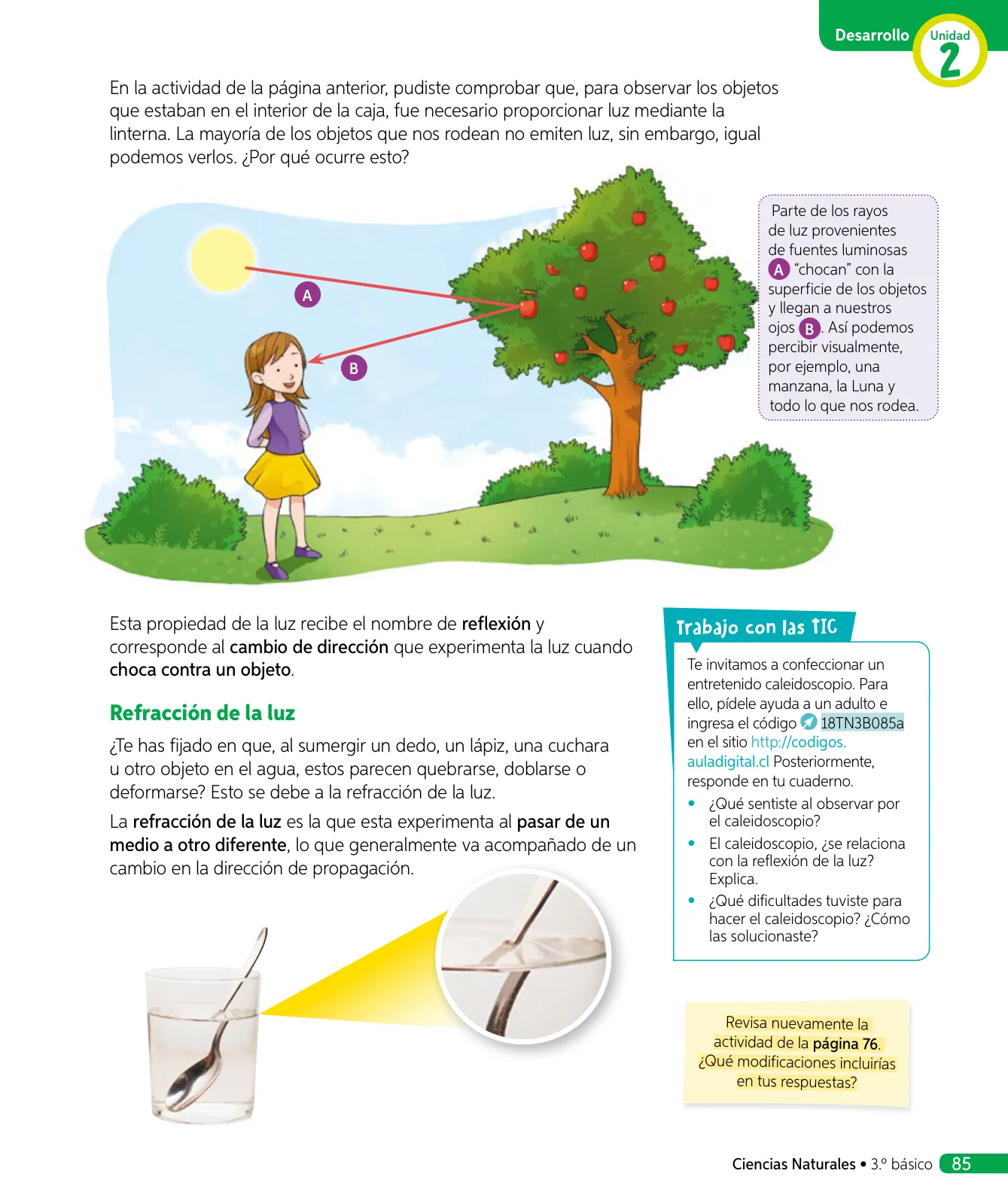 Página 190 de Ciencias Naturales – Tercero Básico | Texto del Estudiante MINEDUC – Descargar PDF · 2024