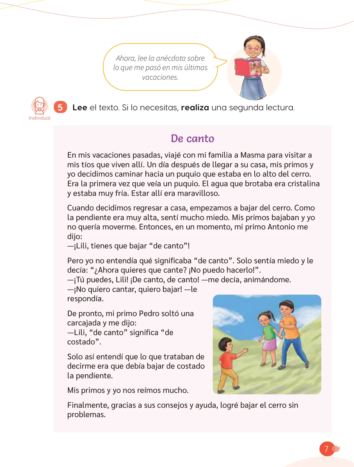 Página 9 de Cuadernillo de Comunicación 3. Tercer grado de Primaria · 2024