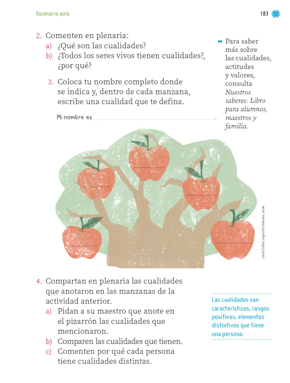 Miniatura página 184 de Proyectos de Aula.   Libro de Educación Primaria Grado 1°  Ciclo Escolar 2025 - 2026