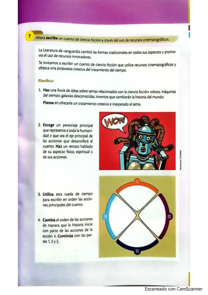 Página 122 de Lengua y Literatura 3° · 2025