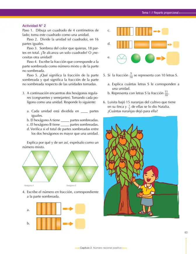 Página 63 de Matematica 6° · Secundaria Activa