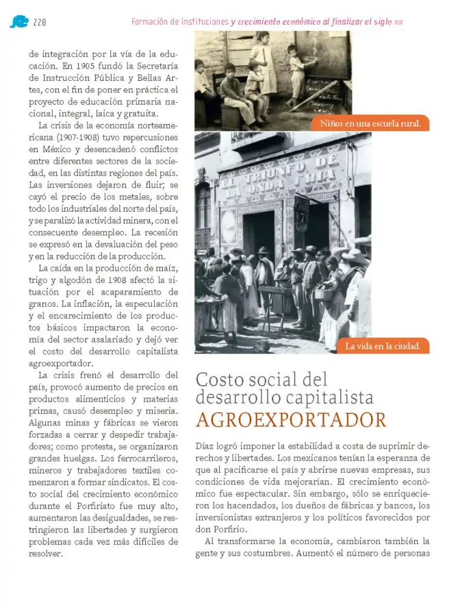 Página 235 de Nuestros saberes: México, grandeza y diversidad. Libro de Educación Primaria Grado 4° Ciclo Escolar 2025 - 2026