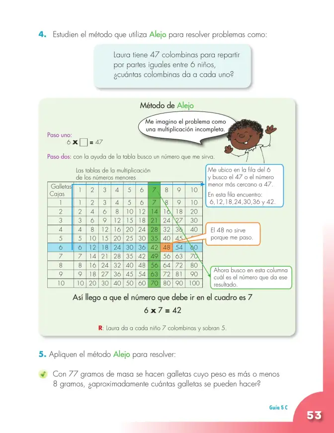Página 53 de Matematica 3° · Cartilla 01