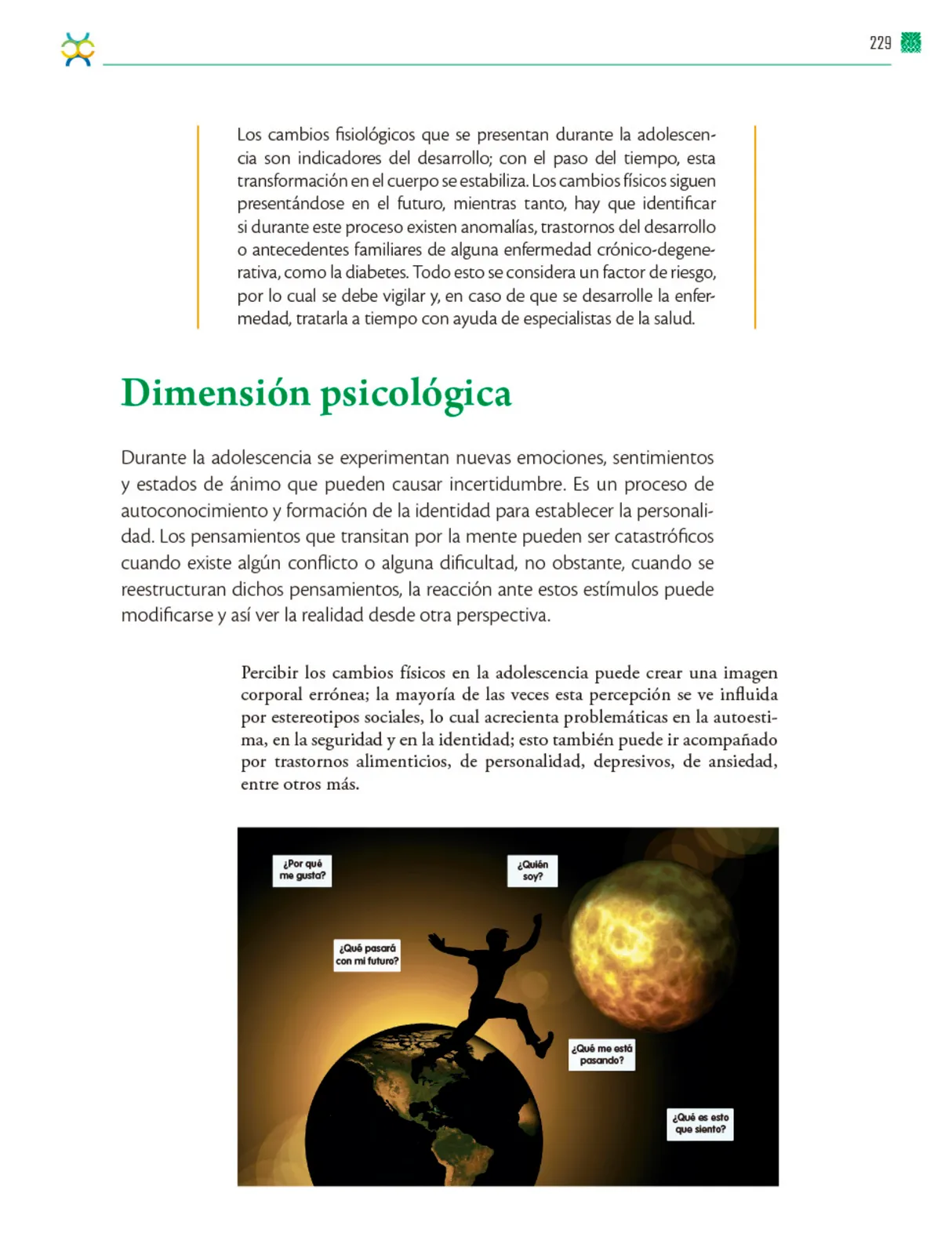 Página 230 de Colección Ximhai. De lo humano y lo comunitario.   Libro de Educación Telesecundaria Grado 1°  Ciclo Escolar 2025 - 2026