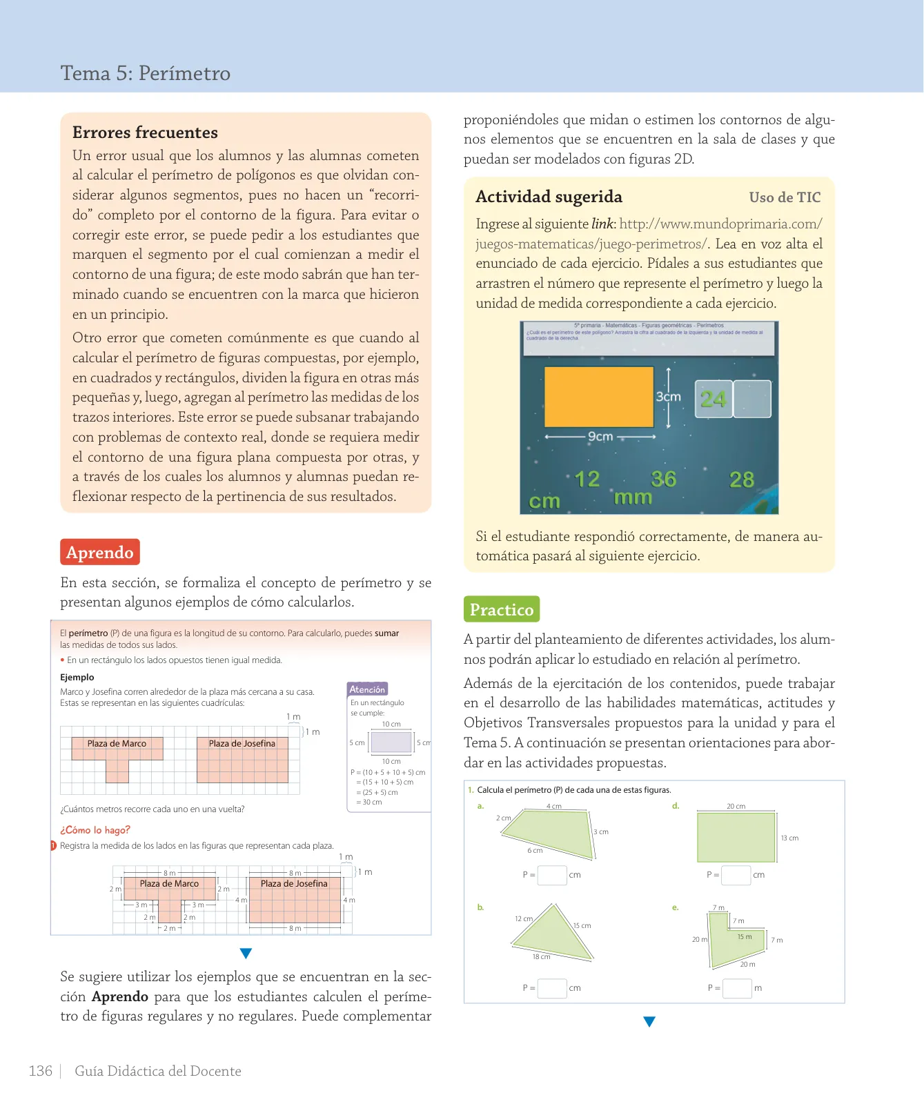 Página 138 de Matemática – Tercero Básico | Texto del Estudiante MINEDUC – Descargar PDF · 2024