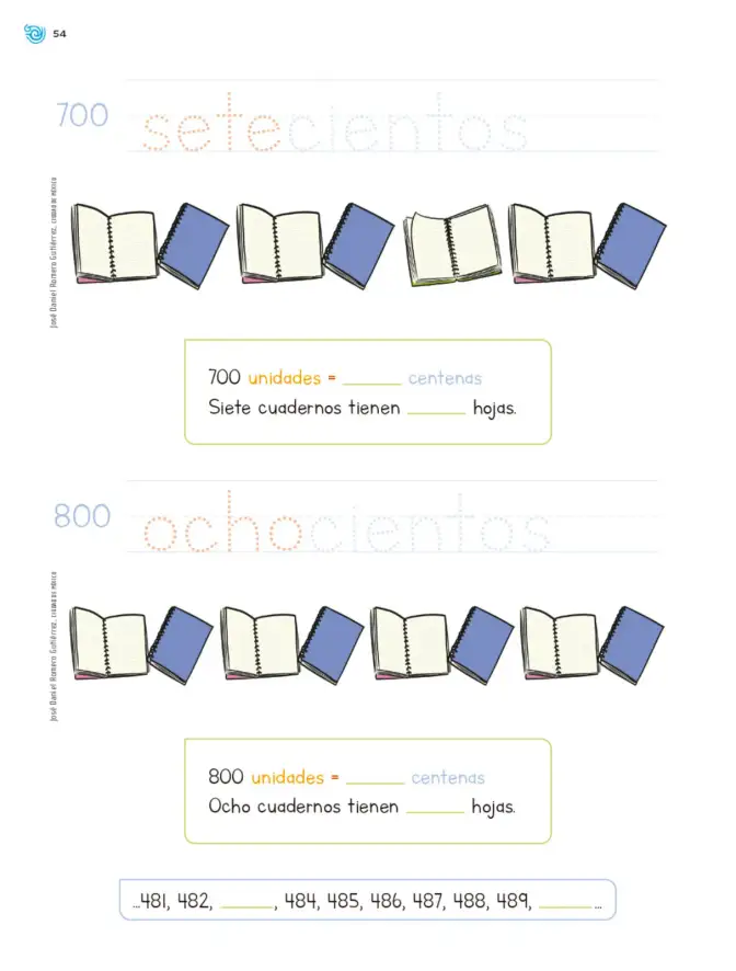 Página 55 de Múltiples lenguajes. Trazos y números. Libro de Educación Primaria Grado 2° Ciclo Escolar 2025 - 2026