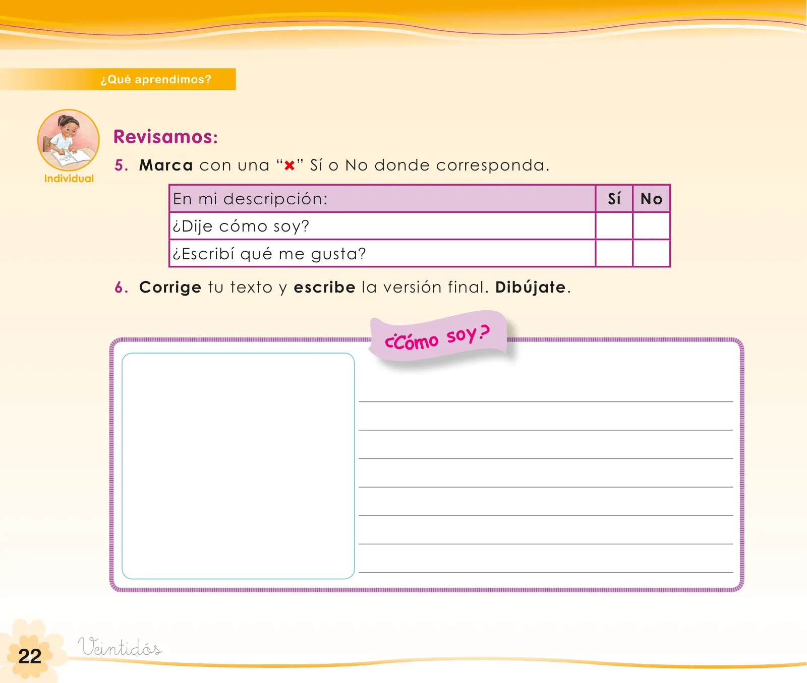 Miniatura página 24 de Comunicación 1 : cuaderno de trabajo para primer grado de Educación Primaria 2019 · 2019