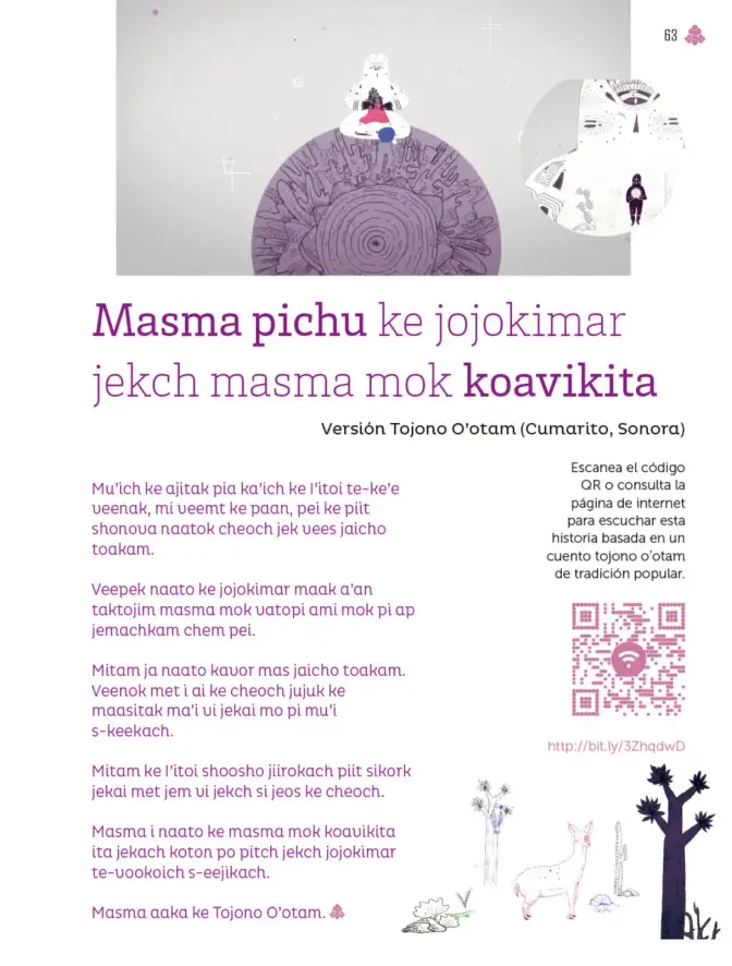Página 64 de Múltiples lenguajes. Libro de Educación Primaria Grado 3° Ciclo Escolar 2025 - 2026
