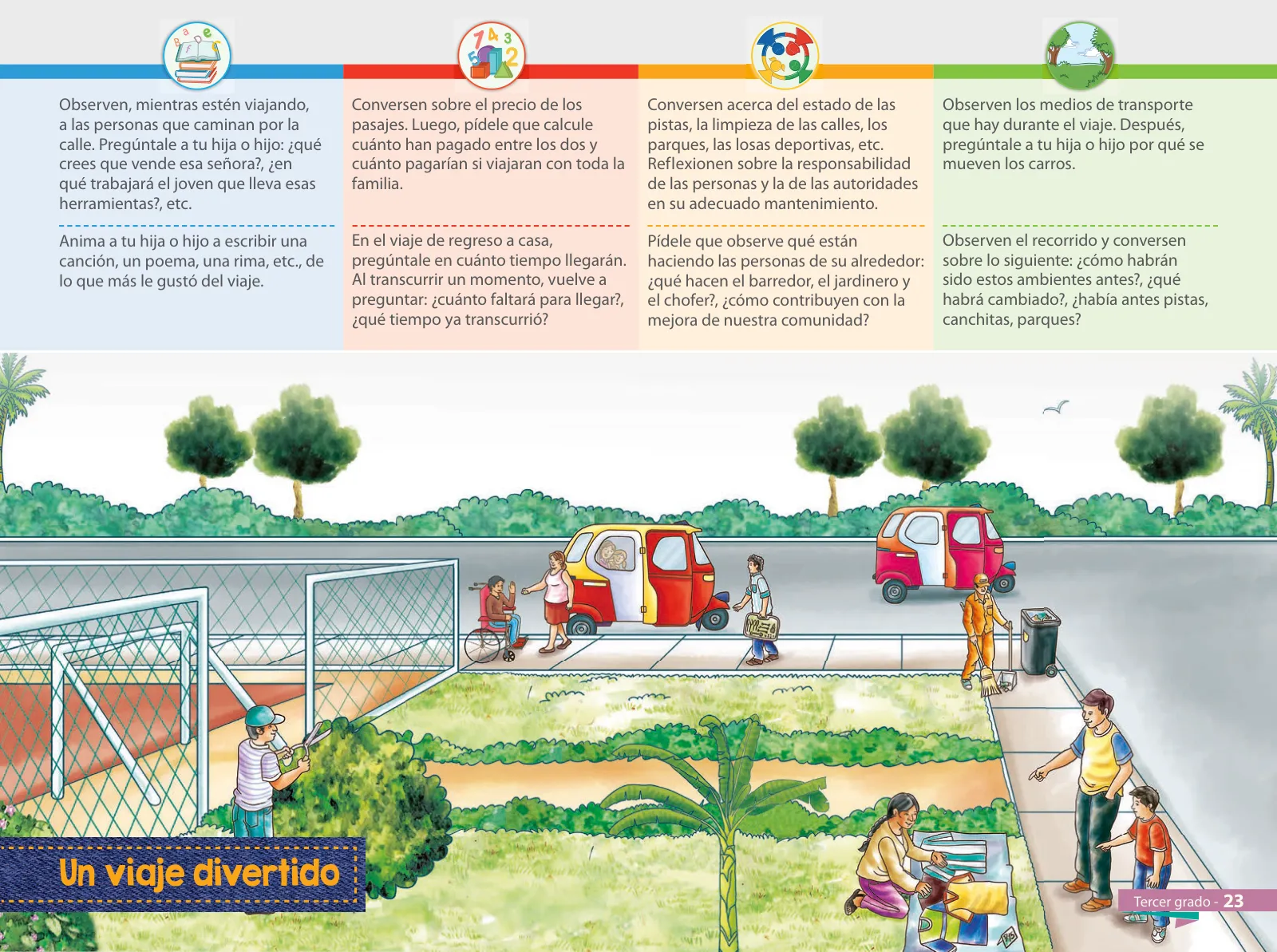 Página 25 de Aprendemos juntos en familia : guía dirigida a madres y padres. Tercer grado de Educación Primaria · 2019