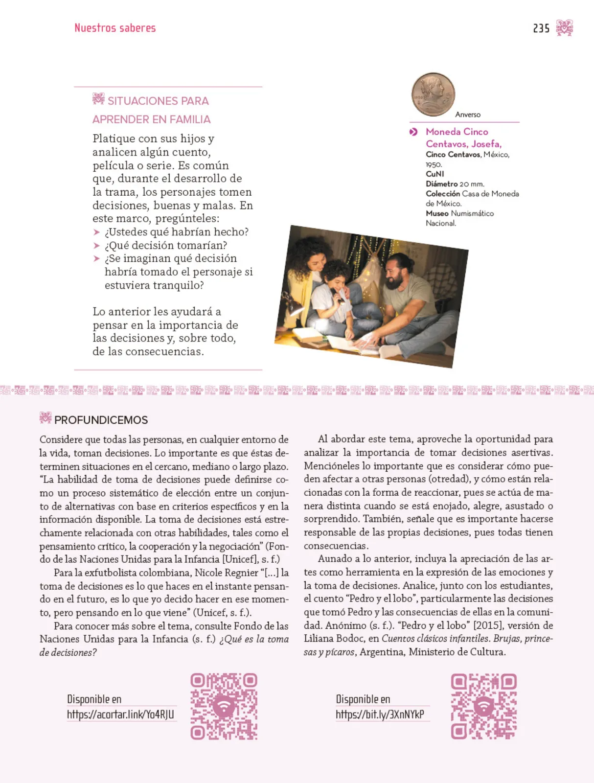 Miniatura página 236 de Nuestros saberes: Libro para alumnos, maestros y familia.   Libro de Educación Primaria Grado 4°  Ciclo Escolar 2025 - 2026