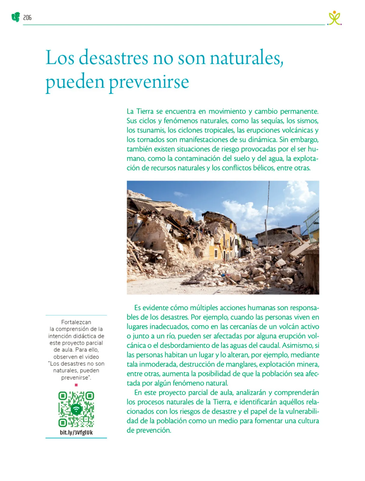 Página 207 de Colección Ximhai. Nuestro libro de Proyectos. Tomo I. Libro de Educación Telesecundaria Grado 1° Ciclo Escolar 2025 - 2026