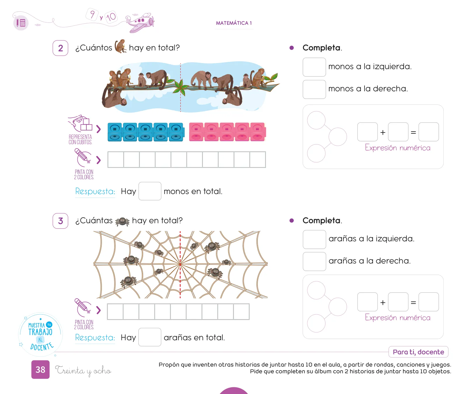 Miniatura página 40 de Cuadernillo de Matemática 1, primer grado de Primaria · 2023