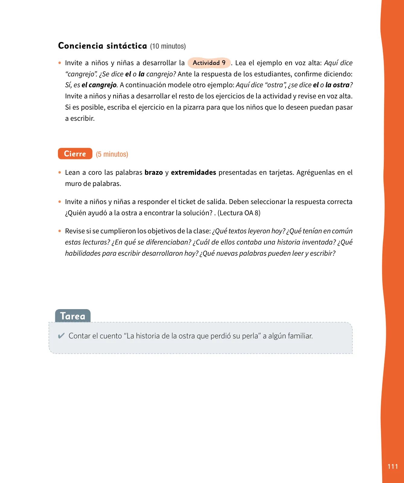 Miniatura página 112 de Lenguaje y Comunicación – Primero Básico | Texto del Estudiante MINEDUC – Descargar PDF · 2024