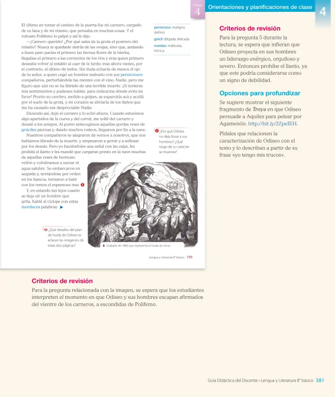 Página 153 de Lengua y Literatura – Octavo Básico | Texto del Estudiante MINEDUC – Descargar PDF · 2024