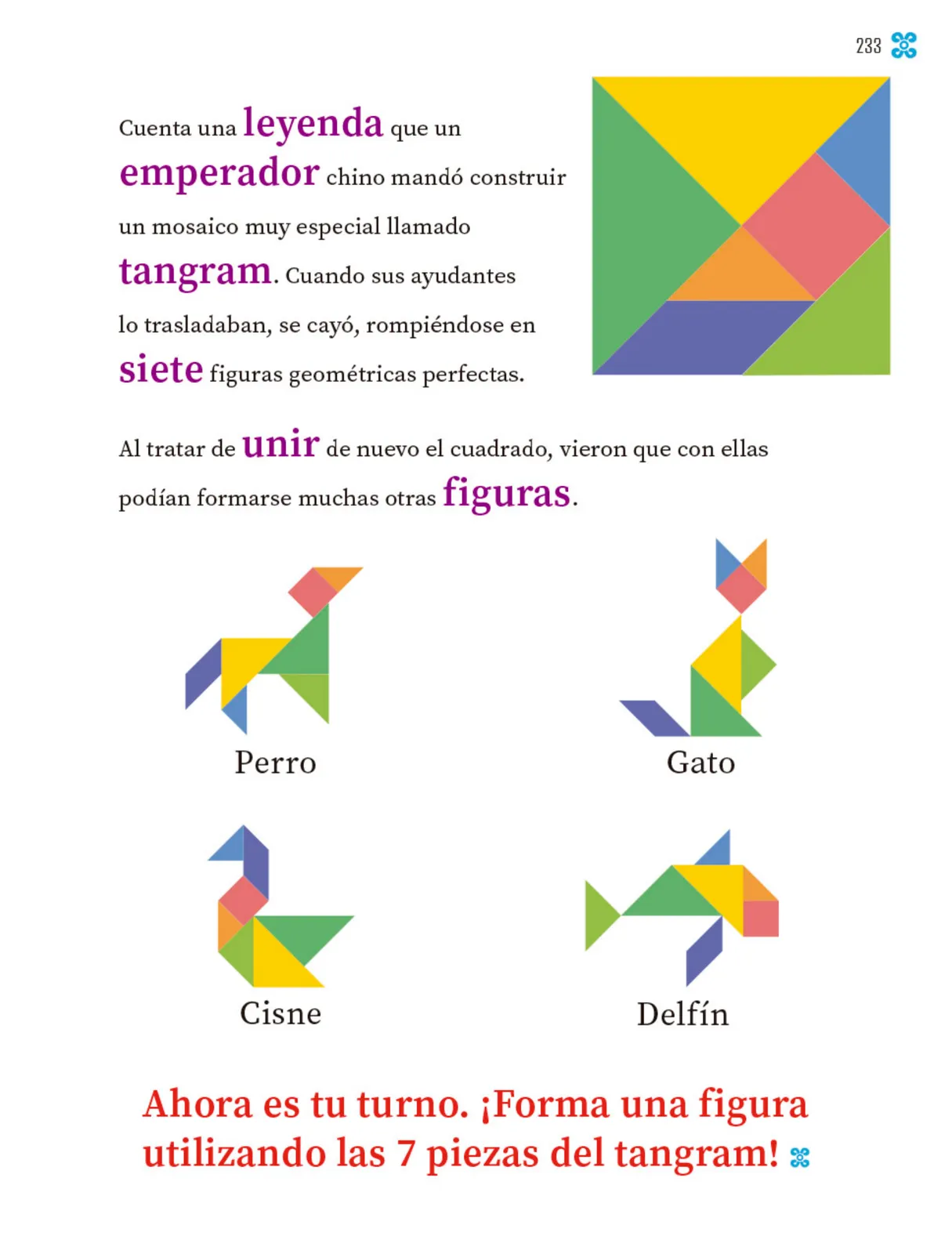 Miniatura página 234 de Múltiples lenguajes.   Libro de Educación Primaria Grado 1°  Ciclo Escolar 2025 - 2026
