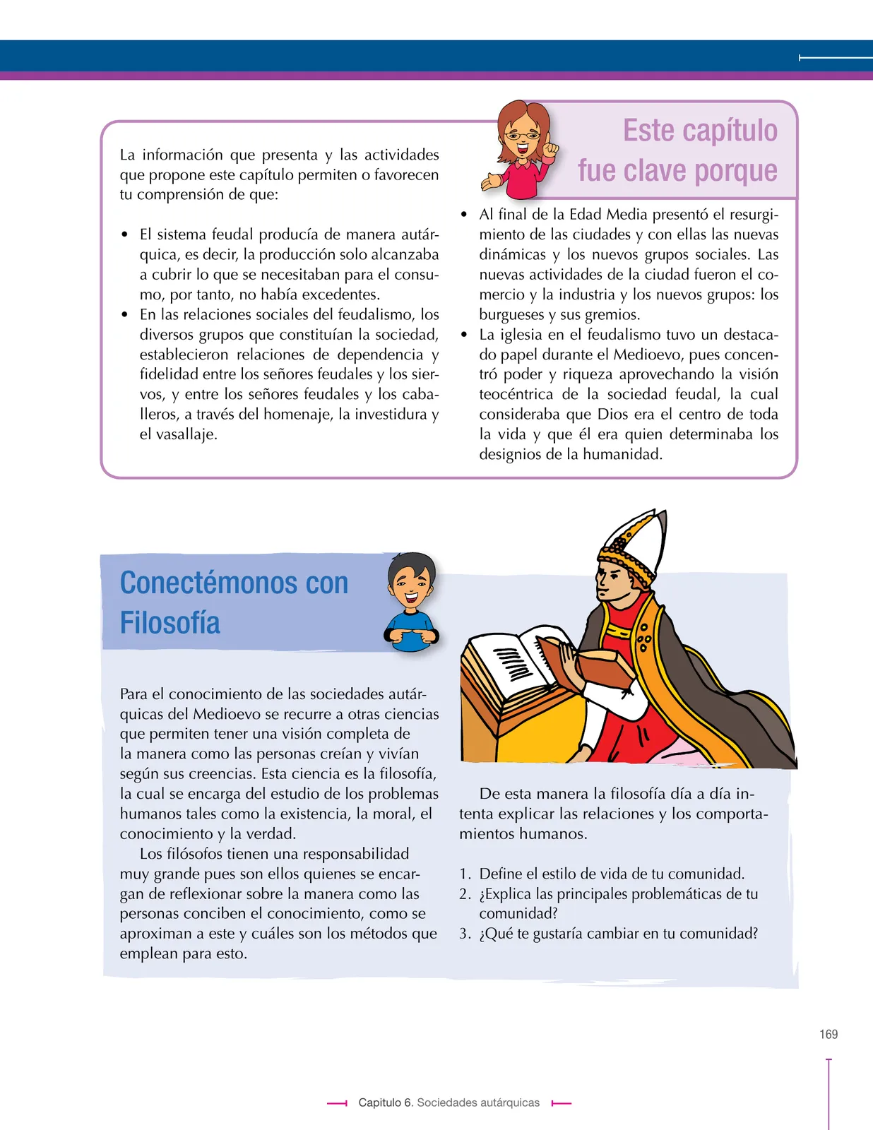 Página 169 de Ciencias Sociales 7° · Secundaria Activa