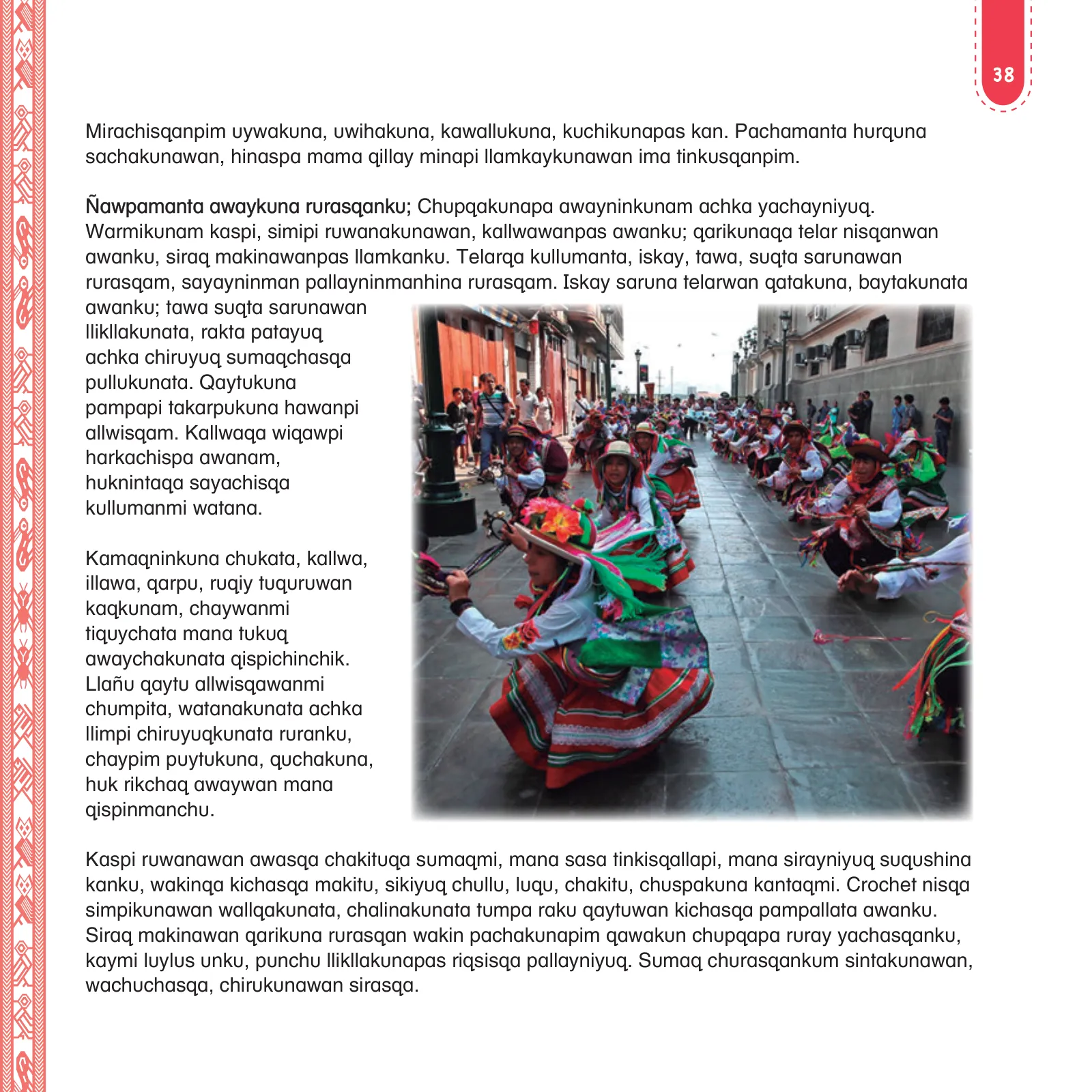 Miniatura página 40 de Anqarakunapa kawsakuyninmanta. Literatura 2 - 4° Primaria - Quechua chanka · 2023