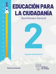 Portada de Educacion Ciudadania · 2do BGU · 2024
