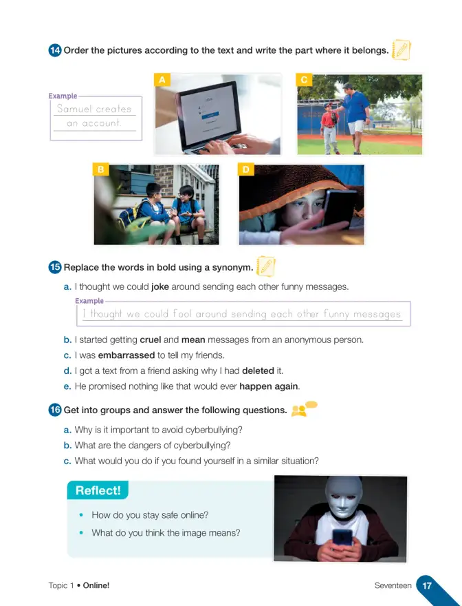 Página 19 de Inglés – Sexto Básico | Student’s Book MINEDUC – Descargar PDF · 2023