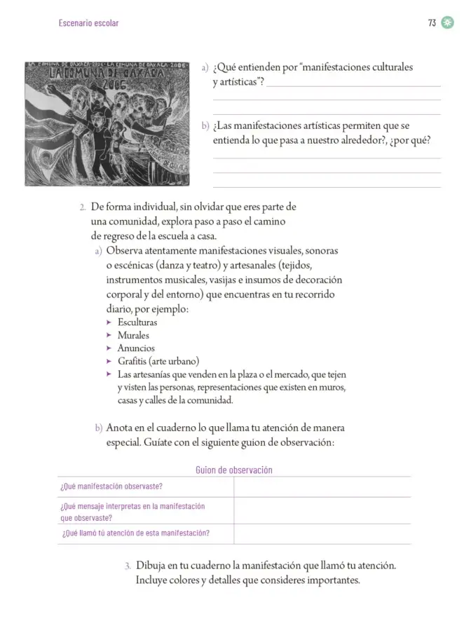 Página 76 de Proyectos Escolares. Libro de Educación Primaria Grado 6° Ciclo Escolar 2025 - 2026