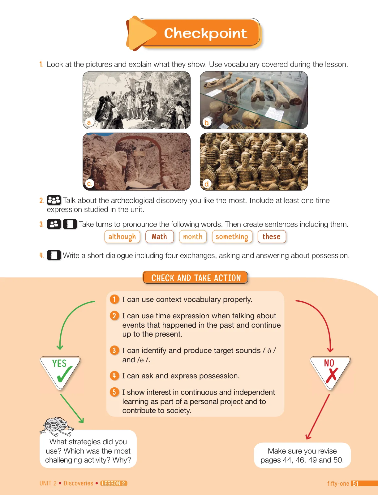 Miniatura página 53 de Inglés – Octavo Básico | Student’s Book MINEDUC – Descargar PDF · 2024