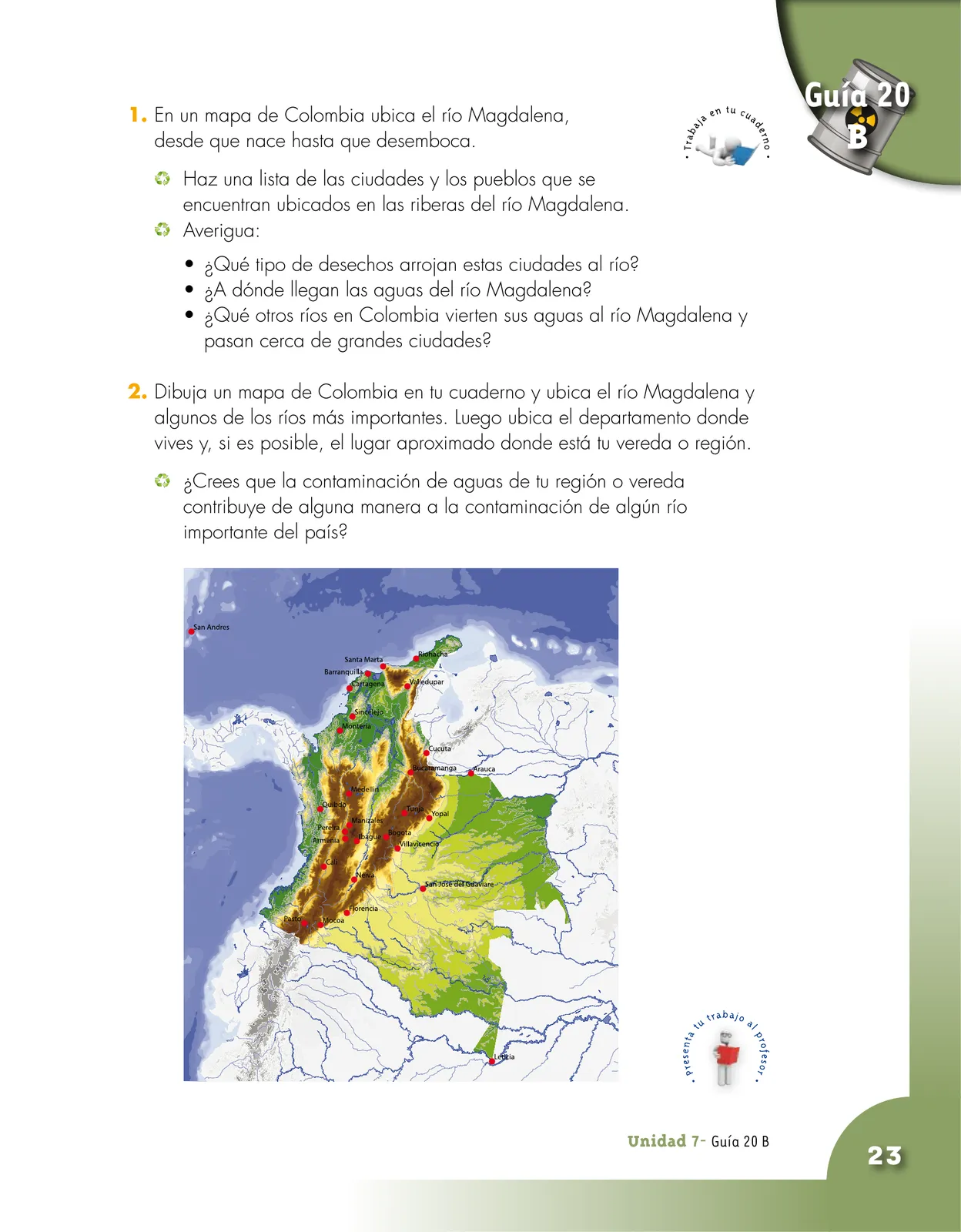 Página 23 de Ciencias Naturales 4° · Cartilla 03