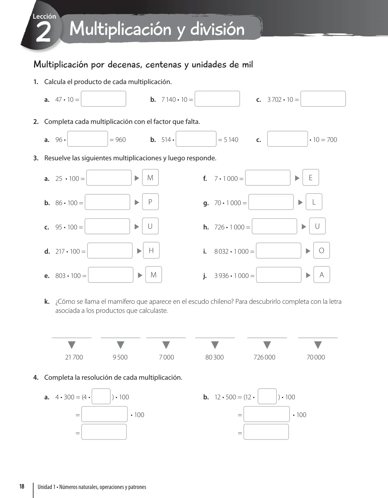Miniatura página 20 de Matemática – Quinto Básico | Texto del Estudiante MINEDUC – Descargar PDF · 2024