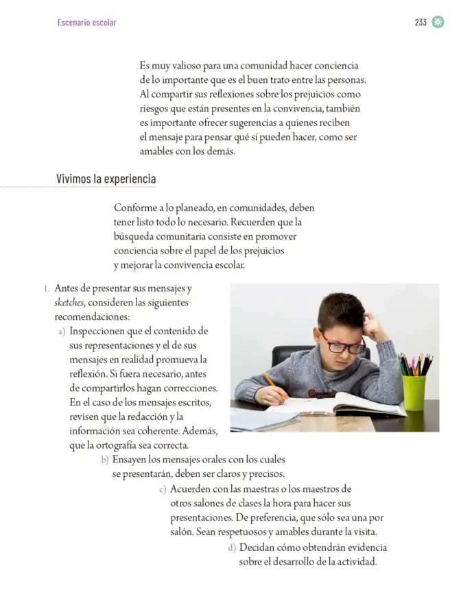 Página 236 de Proyectos Escolares. Libro de Educación Primaria Grado 6° Ciclo Escolar 2025 - 2026