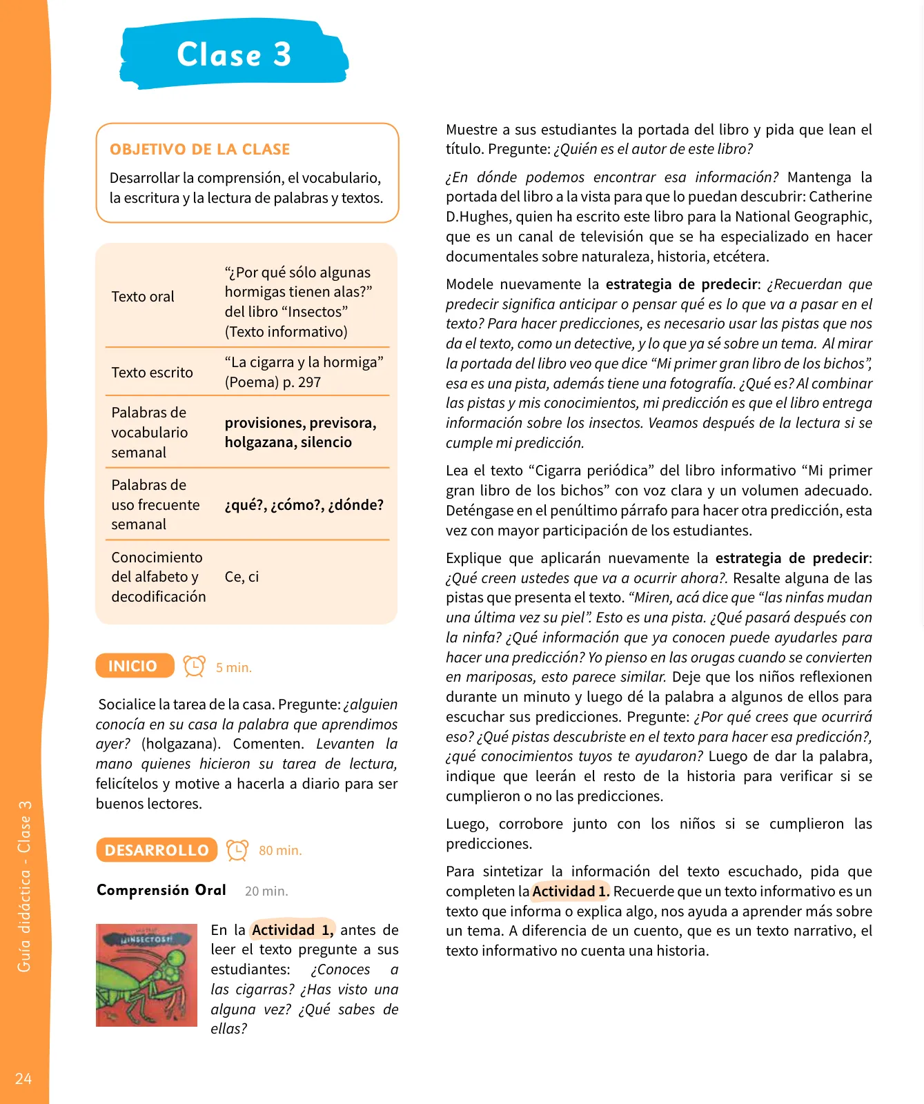 Página 25 de Lenguaje y Comunicación – Segundo Básico – Texto del Estudiante MINEDUC – Descargar PDF · 2024