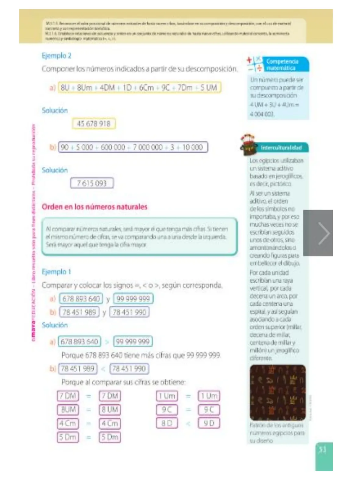 Página 54 de Matematica · 5 EGB · 2025