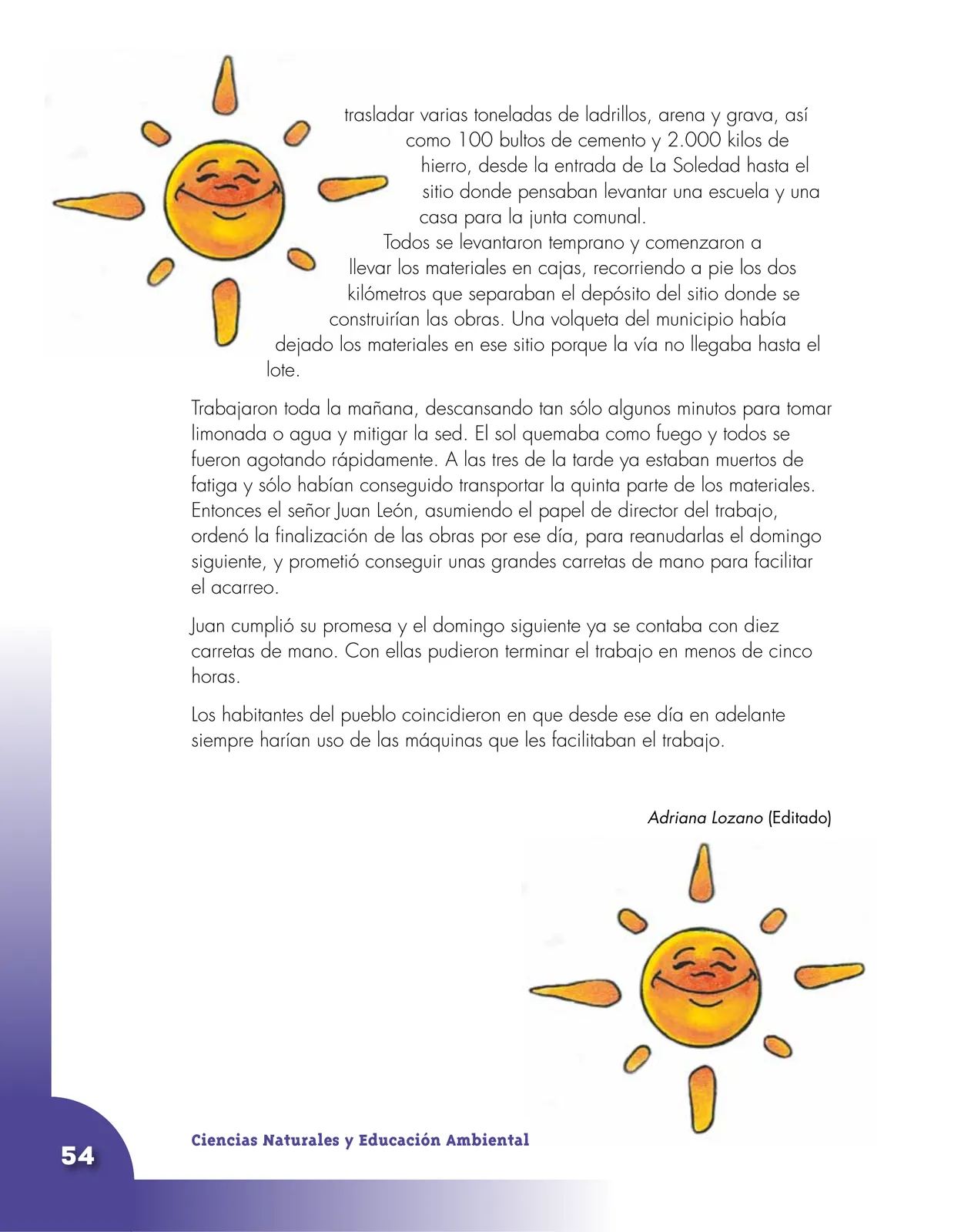 Página 54 de Ciencias Naturales 4° · Cartilla 02