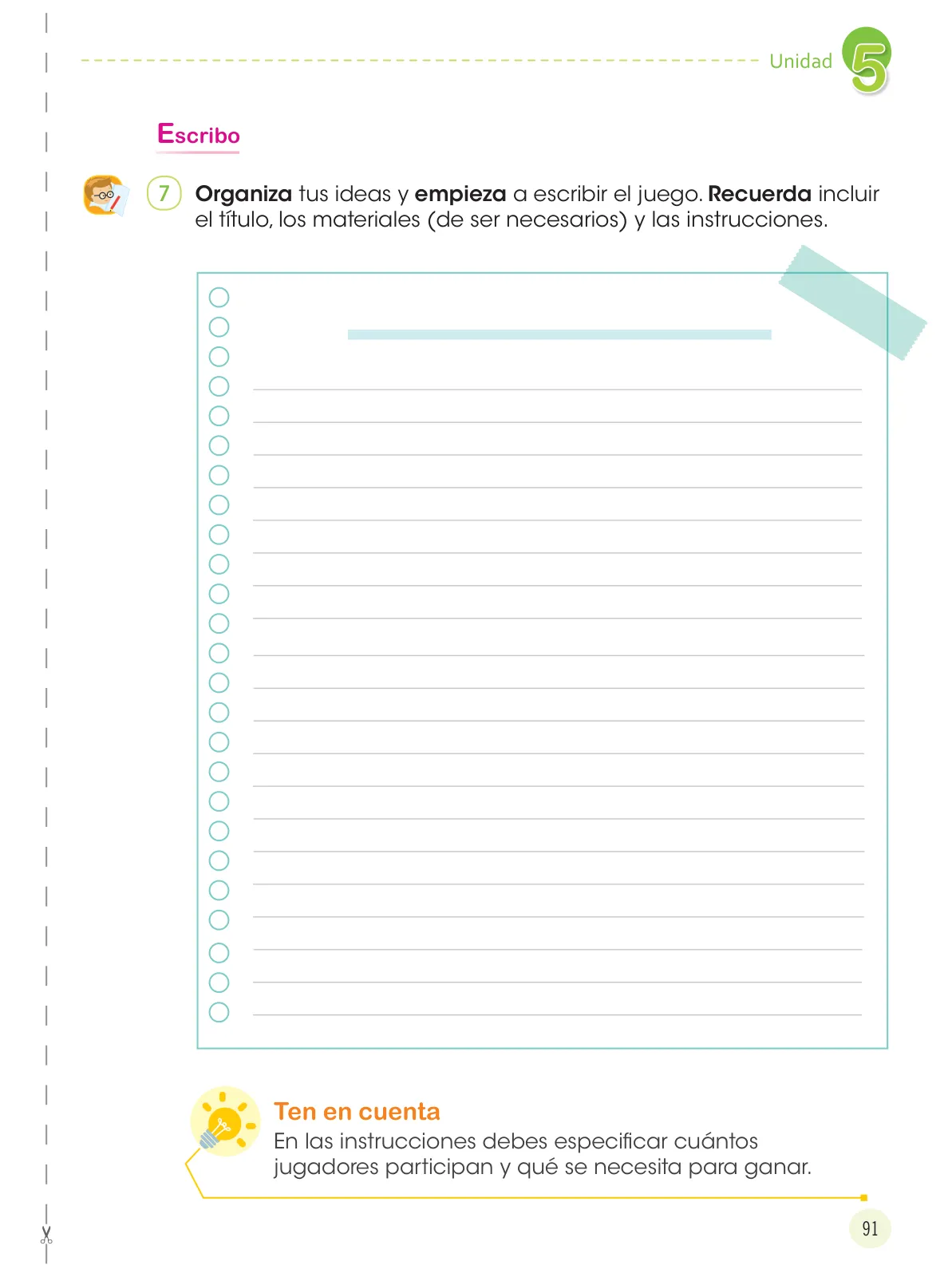 Página 93 de Comunicación 3 : cuaderno de trabajo para tercer grado de Educación Primaria 2019 · 2019