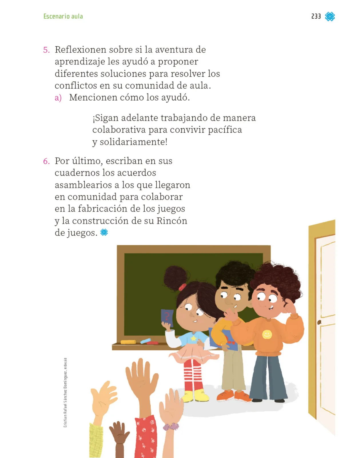 Página 234 de Proyectos de Aula.   Libro de Educación Primaria Grado 1°  Ciclo Escolar 2025 - 2026