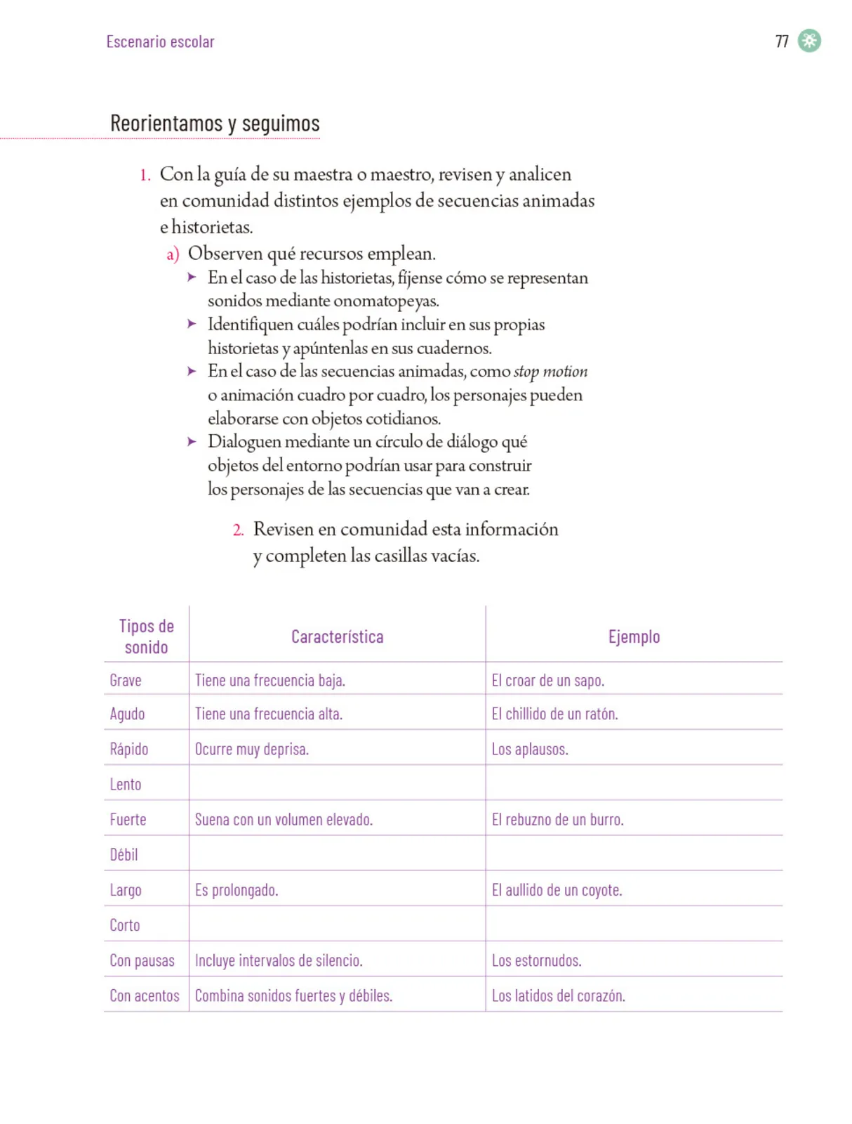Página 80 de Proyectos Escolares.   Libro de Educación Primaria Grado 5°  Ciclo Escolar 2025 - 2026