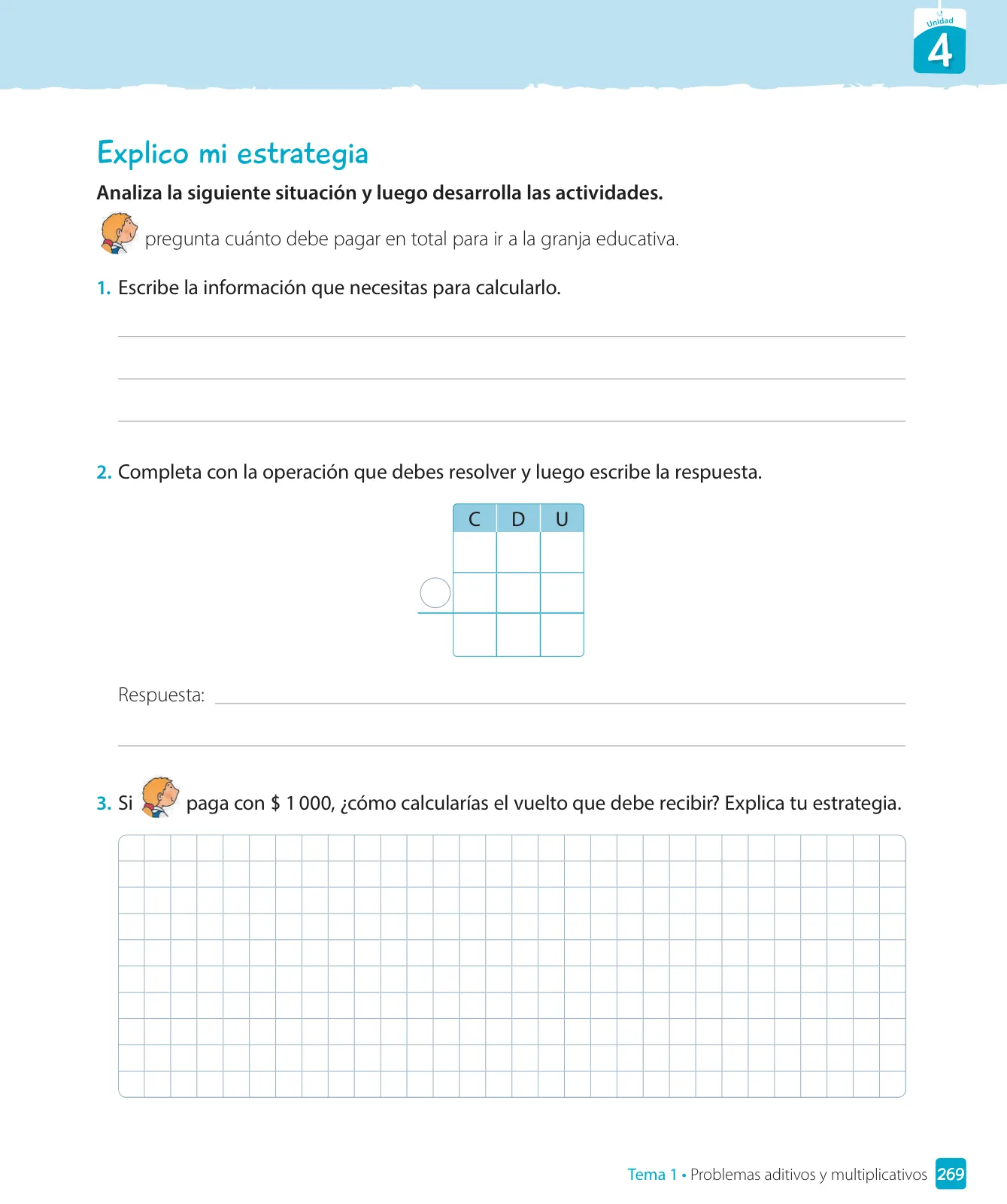 Miniatura página 271 de Matemática – Tercero Básico | Texto del Estudiante MINEDUC – Descargar PDF · 2024