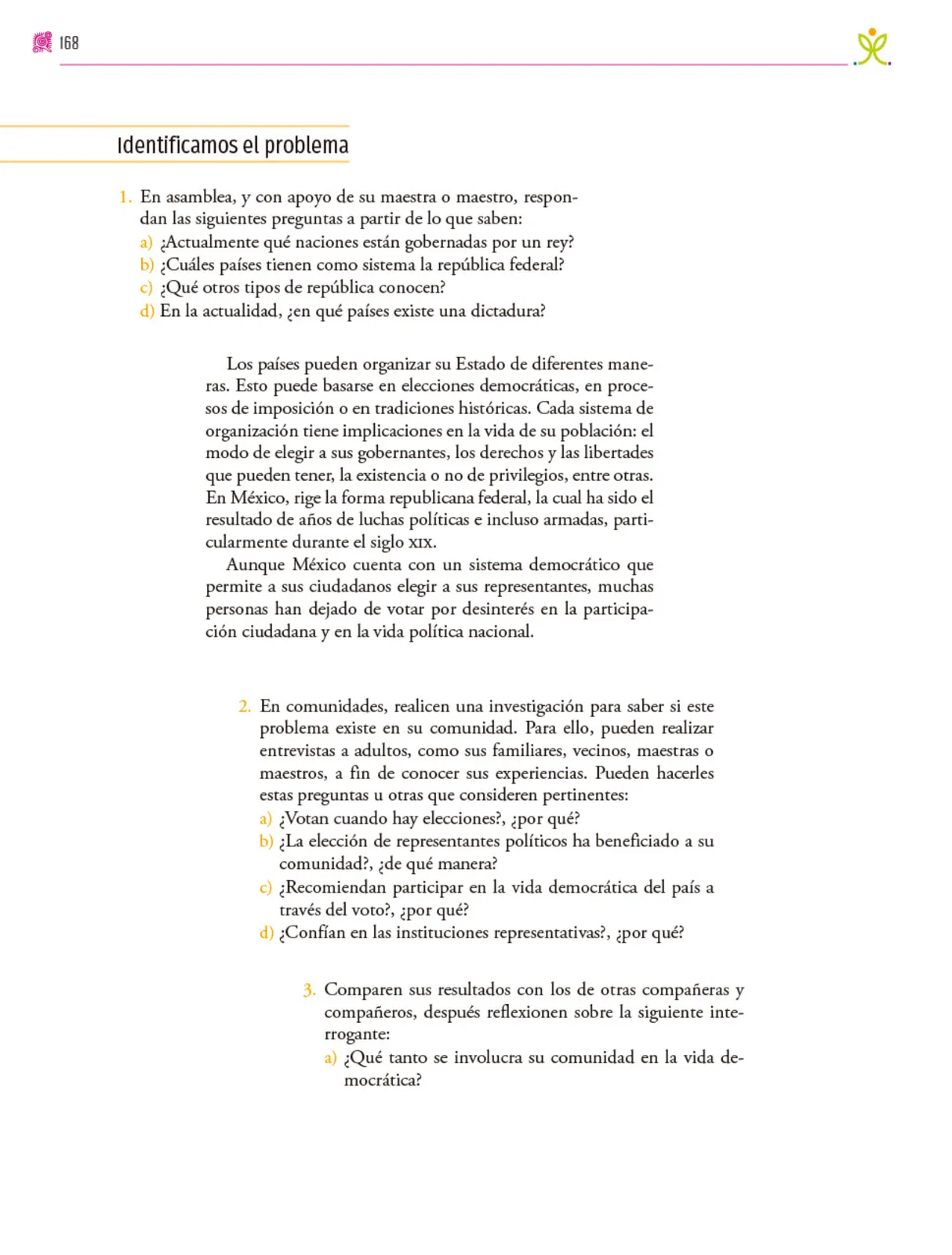 Miniatura página 169 de Colección Sk´asolil. Nuestro libro de proyectos.   Libro de Educación Secundaria Grado 2°  Ciclo Escolar 2025 - 2026