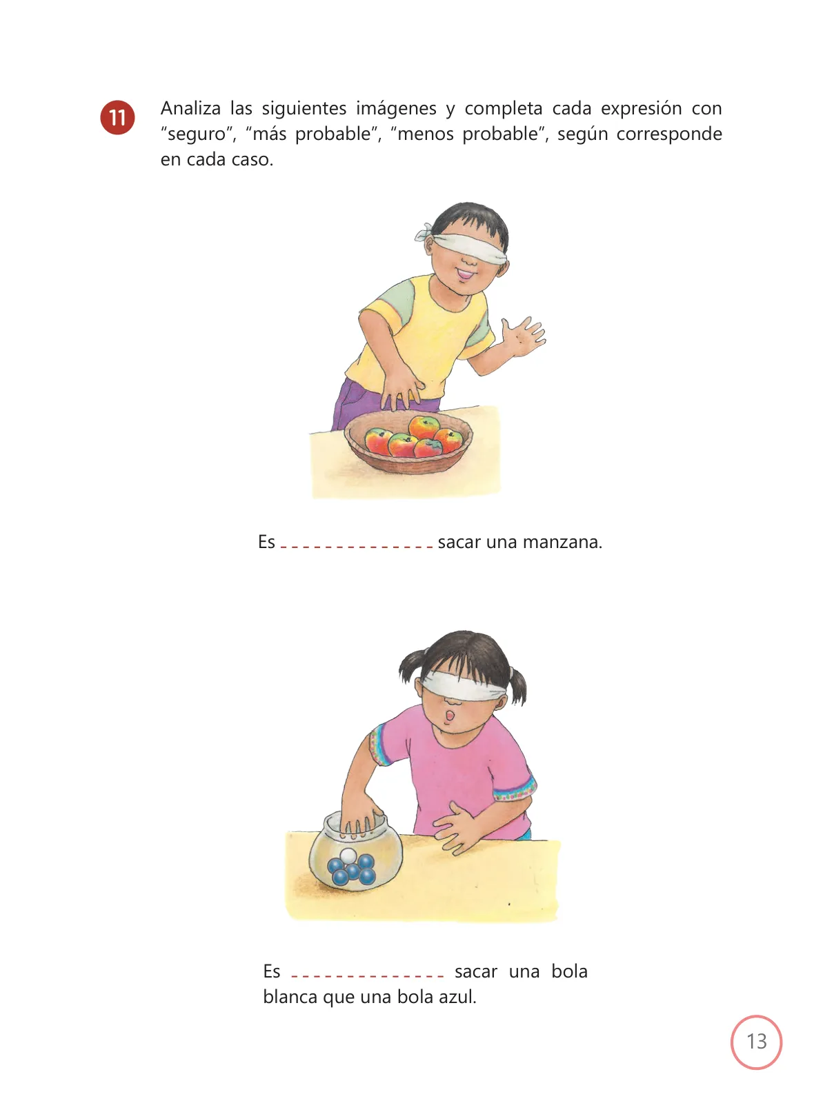 Miniatura página 13 de Kit de evaluación Proceso 1 Demostrando lo que aprendimos : Matemática, segundo trimestre, ﻿Cuarto grado - Primaria · 2019