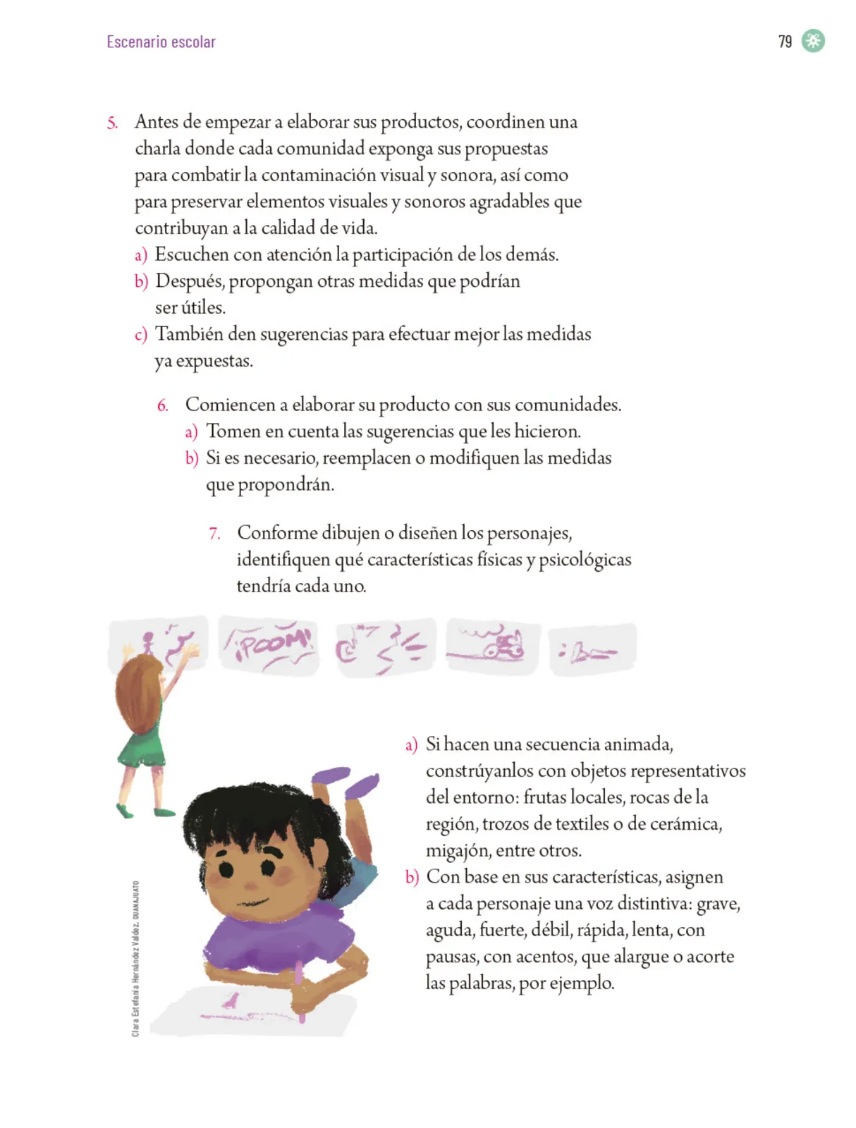 Miniatura página 82 de Proyectos Escolares.   Libro de Educación Primaria Grado 5°  Ciclo Escolar 2025 - 2026