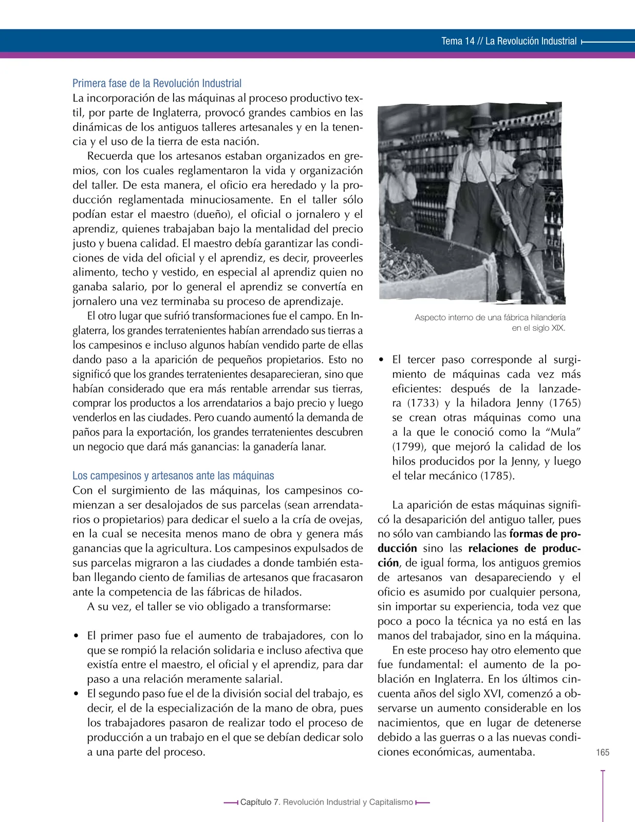 Miniatura página 165 de Ciencias Sociales 8° · Secundaria Activa