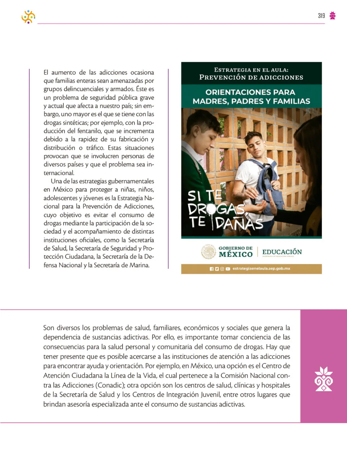 Página 320 de Colección Ximhai. Saberes y pensamiento científico. Libro de Educación Secundaria Grado 1° Ciclo Escolar 2025 - 2026
