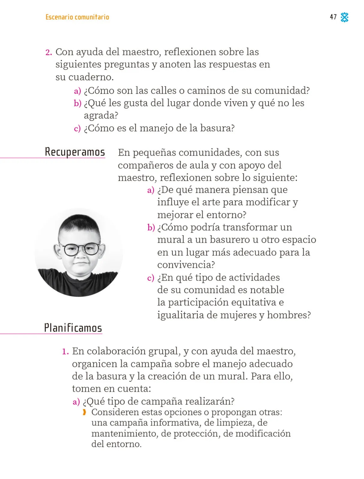 Miniatura página 48 de Proyectos Comunitarios.   Libro de Educación Primaria Grado 1°  Ciclo Escolar 2025 - 2026