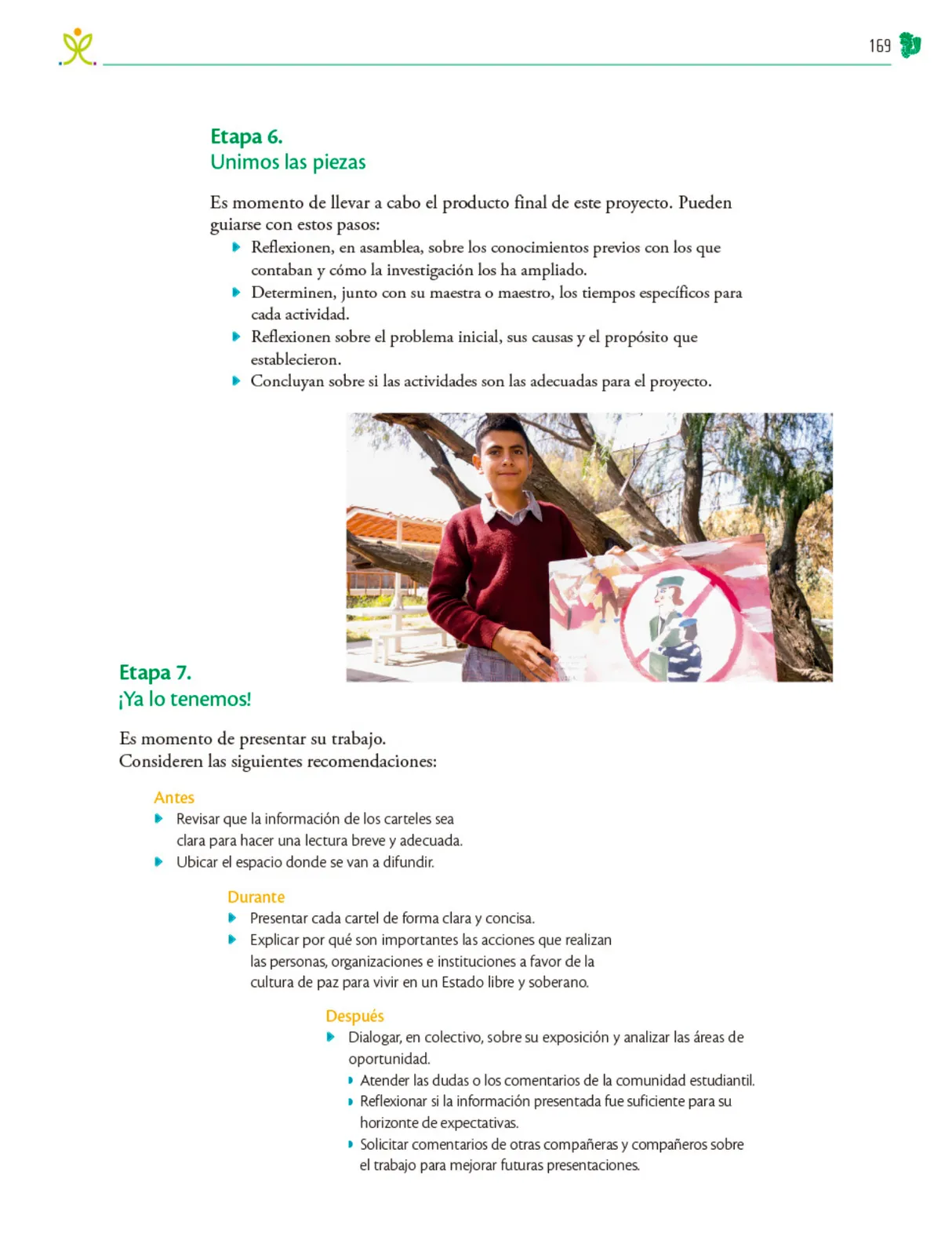 Miniatura página 170 de Colección Sk´asolil. Nuestro libro de Proyectos.  Tomo II.  Libro de Educación Telesecundaria Grado 2°  Ciclo Escolar 2025 - 2026