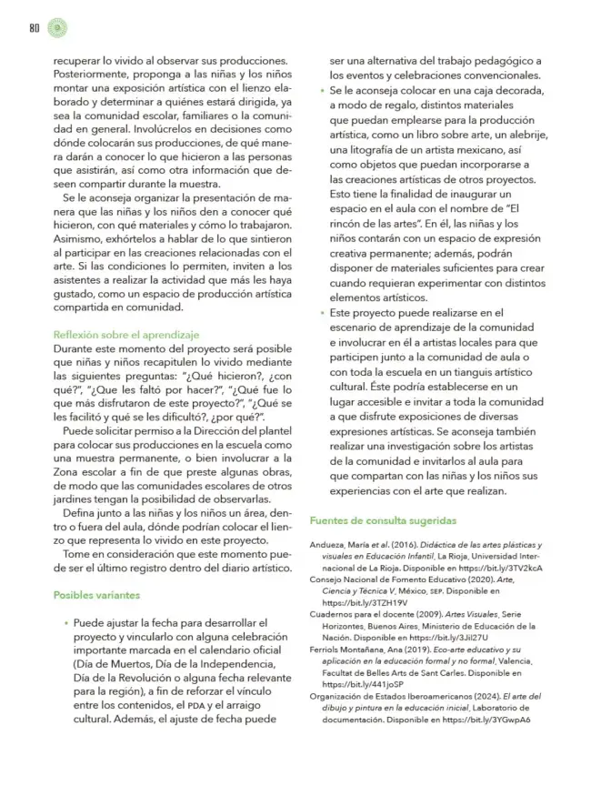 Página 81 de Modalidades de trabajo para la acción transformadora y el codiseño Libro de Educación Preescolar Grado 1°, 2°, 3° Ciclo Escolar 2025 - 2026