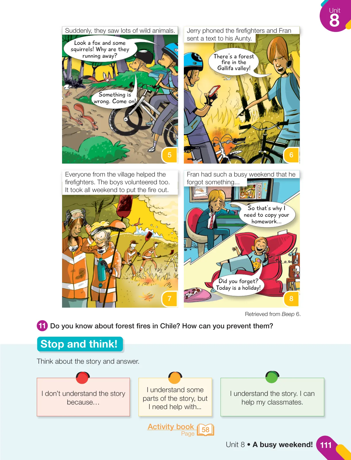 Miniatura página 113 de Inglés – Quinto Básico | Texto del Estudiante MINEDUC – Descargar PDF · 2024