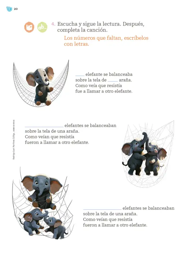 Página 21 de Múltiples lenguajes. Trazos y palabras. Libro de Educación Primaria Grado 2° Ciclo Escolar 2025 - 2026