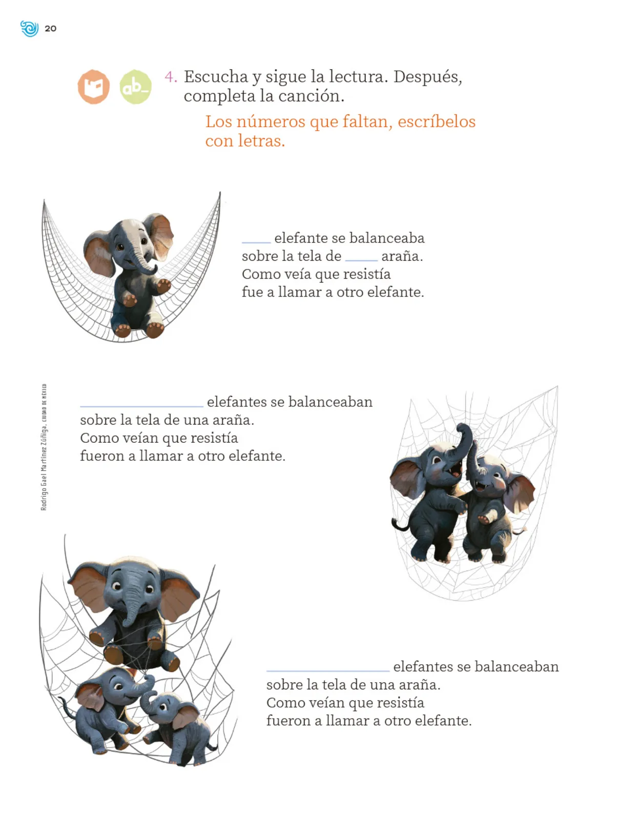 Miniatura página 21 de Múltiples lenguajes. Trazos y palabras.   Libro de Educación Primaria Grado 2°  Ciclo Escolar 2025 - 2026