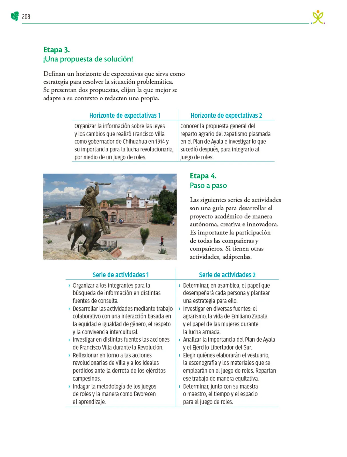 Miniatura página 209 de Colección Sk´asolil. Nuestro libro de Proyectos.  Tomo II.  Libro de Educación Telesecundaria Grado 2°  Ciclo Escolar 2025 - 2026